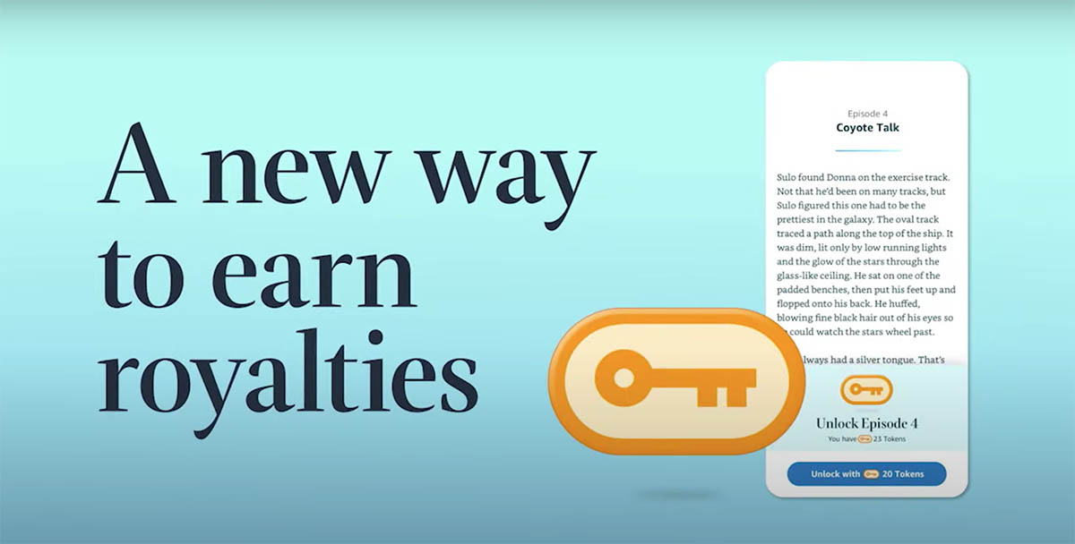 Kindle Vella promo video screenshot